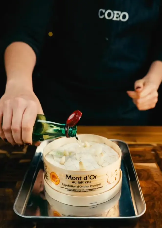 mont d'or kamado barbecue fromage