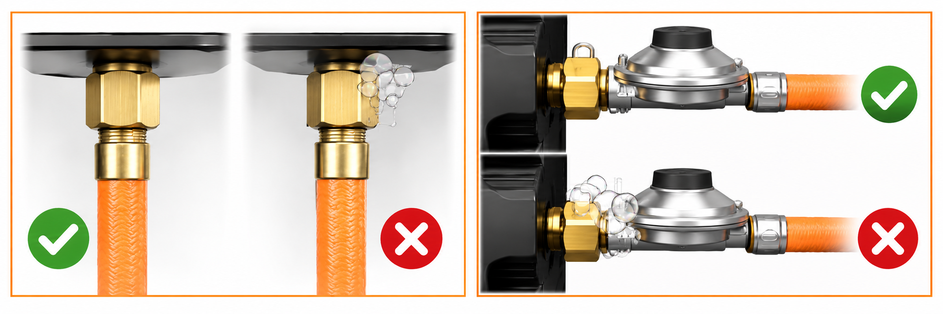 test d'étanchéité gaz