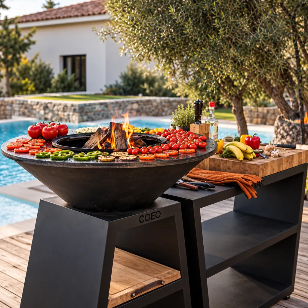 comptoir-noir-blakc-desserte-counter-island-brasero-coeo.webp