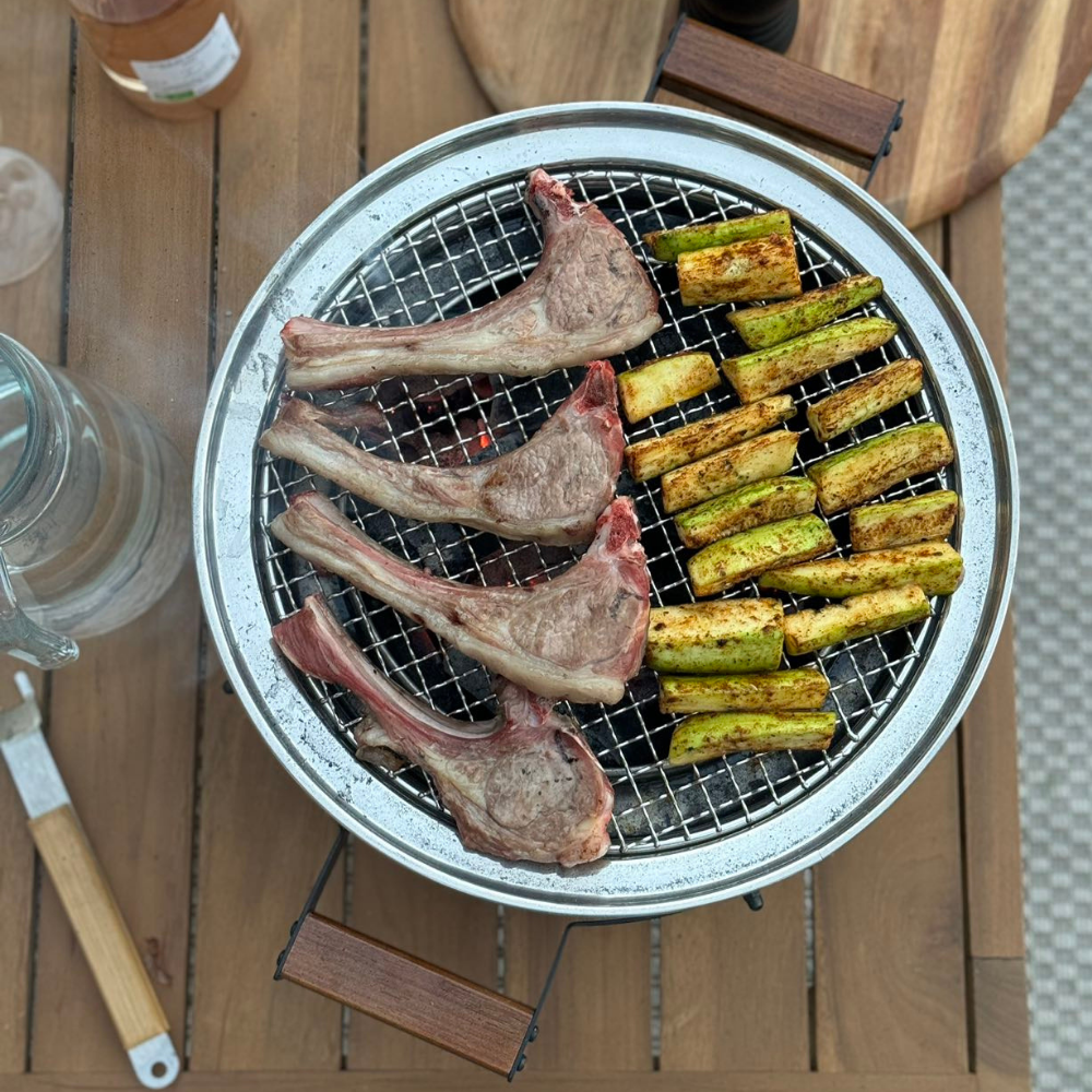 Grill Nomad rectangle  barbecue Japonais  Hibachi  Shichirin  Konro  Yakitori - 1.webp