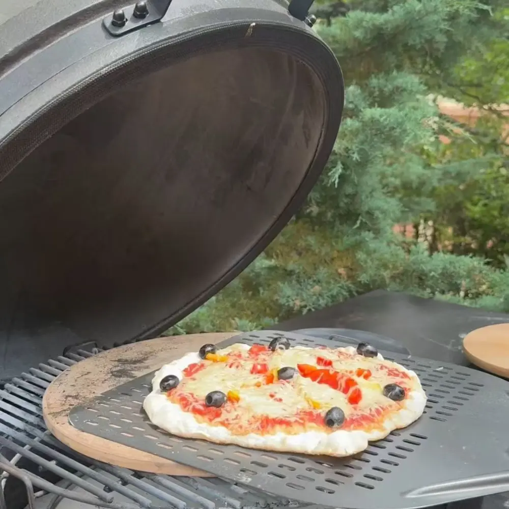 barbecue kamado quatro large pizzas pelle.webp