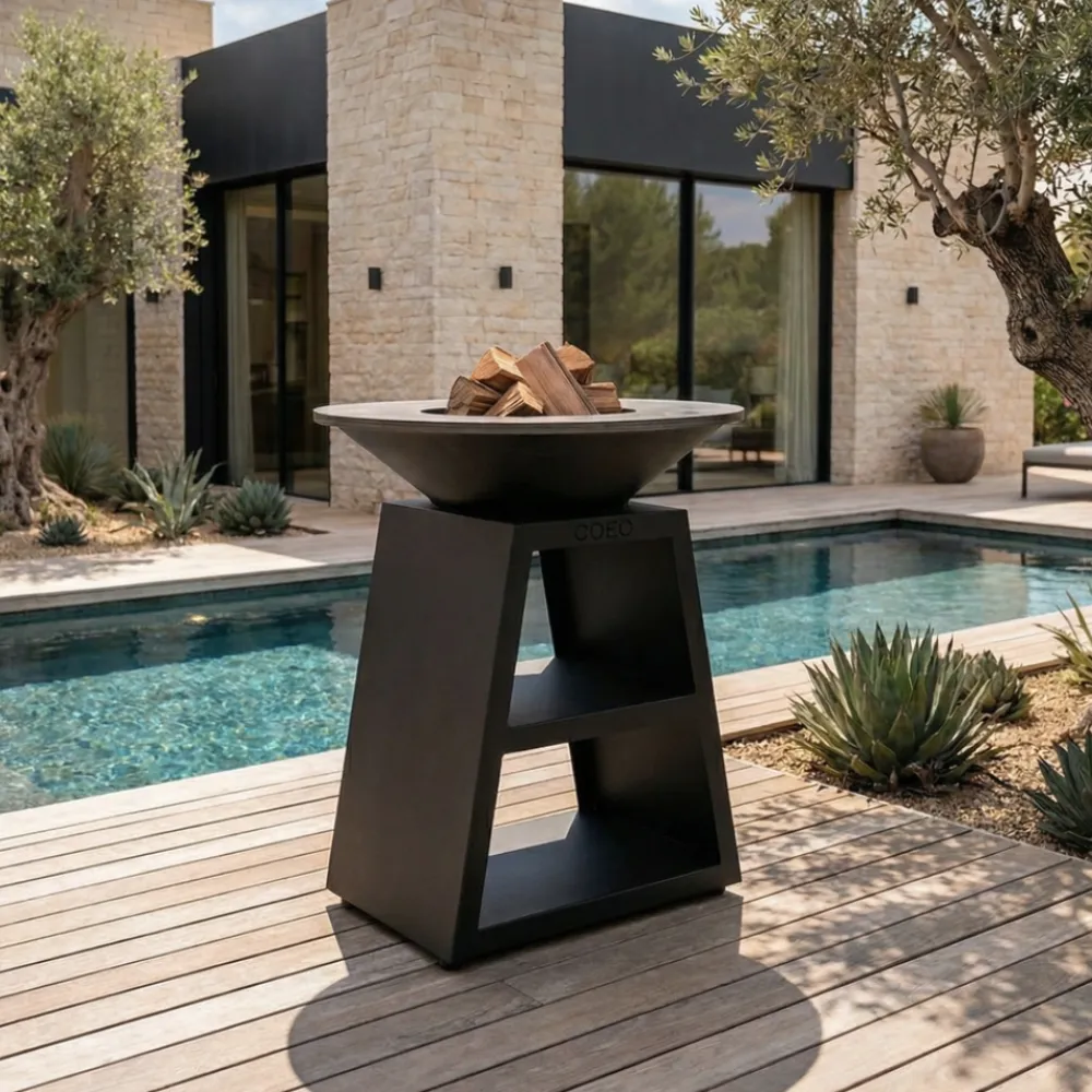 brasero noir coeo trio82b2