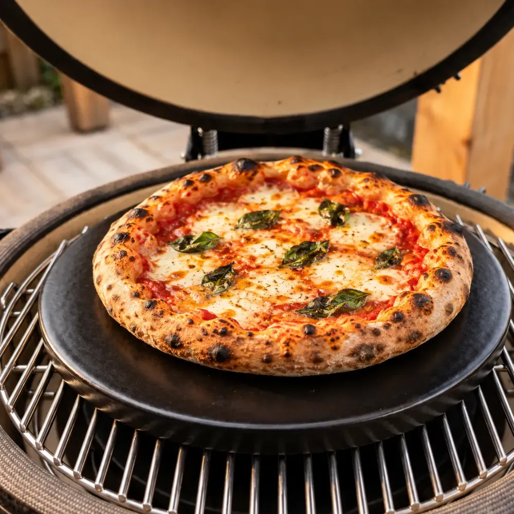 kamado-barbecue-pierre-stone-deflecteur-deflector-pizza.webp