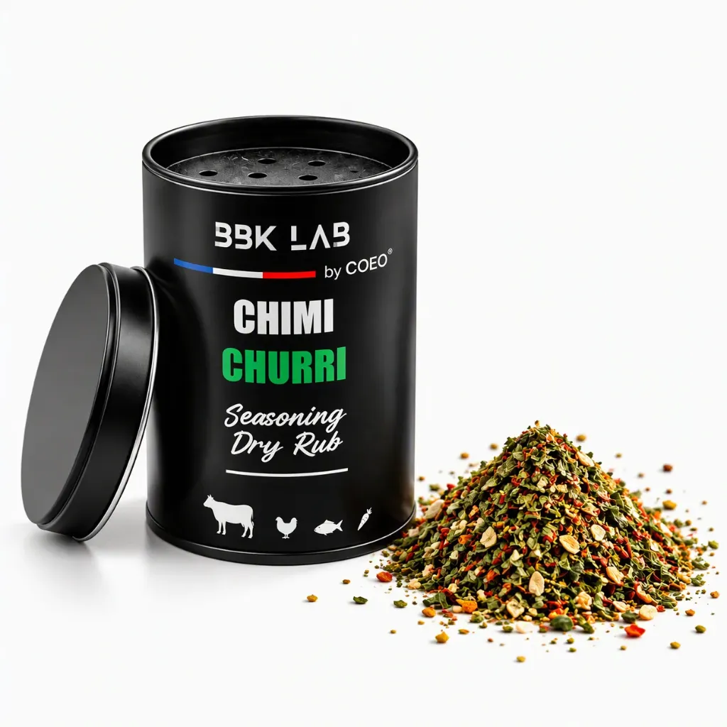 [C-S-TINS_CHIMI] Chimichurri rub, seasoning for barbecue, kamado and fire pit