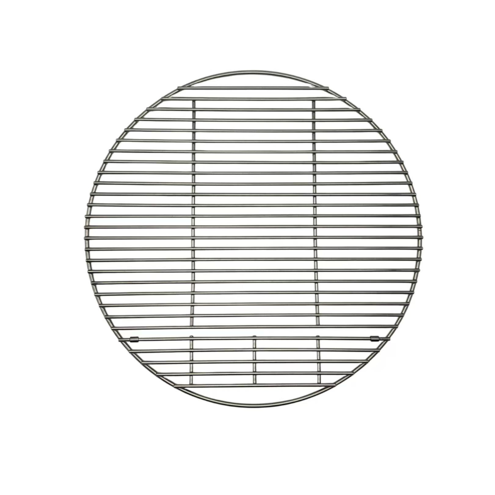 [C-A-GD46] Grille de cuisson inox Ø46 cm avec passage charbon pour kamado QUATRO Large