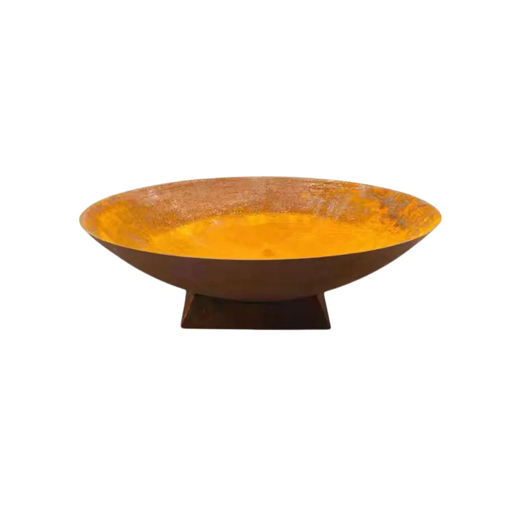 [OC1] Brasero XXL en fonte naturelle Ø100 cm