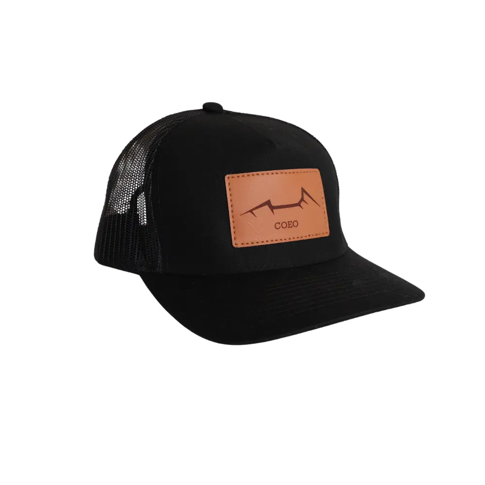 [HAT_LEATHER] Cappellino Trucker COEO in Pelle