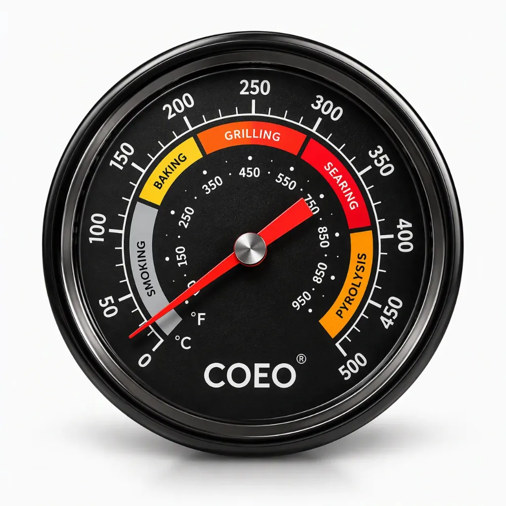 [THQL] Thermomètre kamado QUATRO L (Ø80mm)