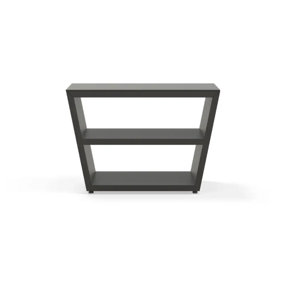[COMPB] Trapezoidal Outdoor Kitchen Counter for Brazier and Barbecue (NERO)