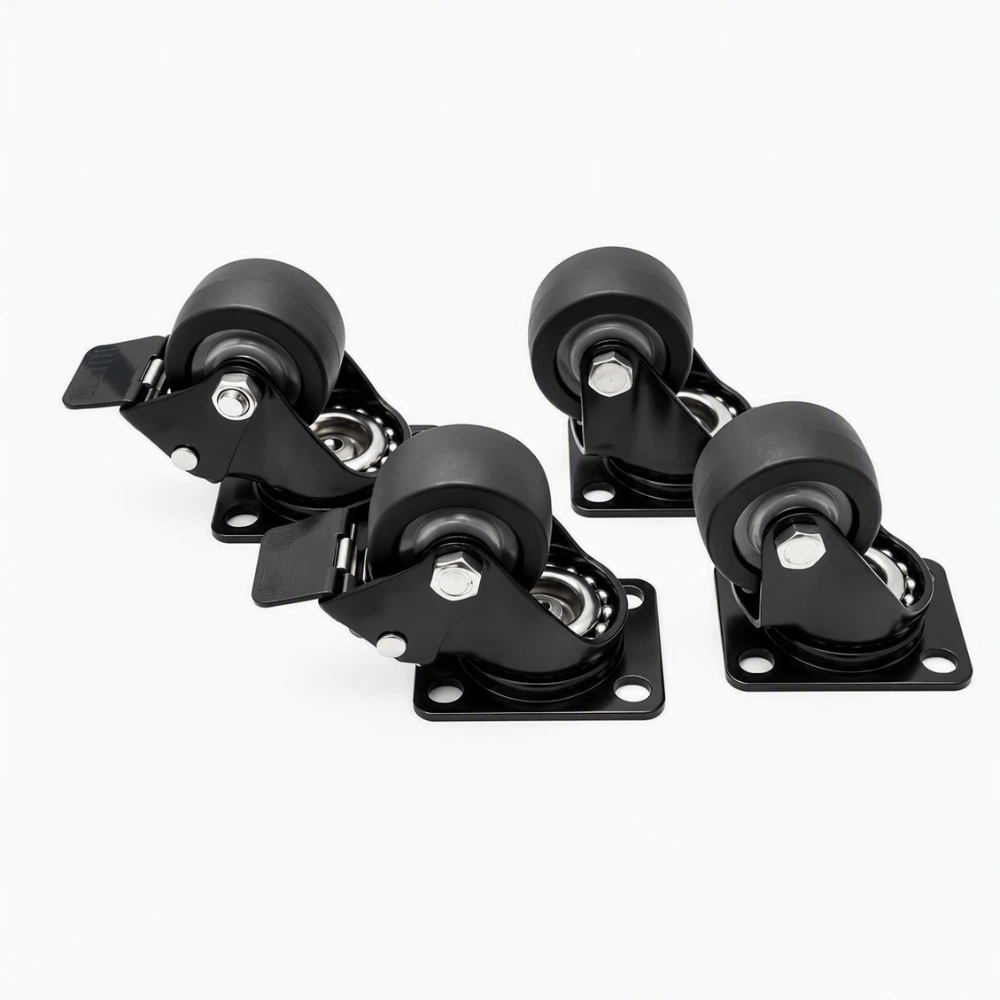 Fire pit & outdoor furniture caster kit (set of 4)