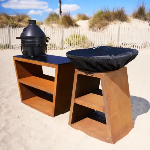 [HPT98S] Housse protection brasero (98cm, Courte, Sans Tour de brasero)