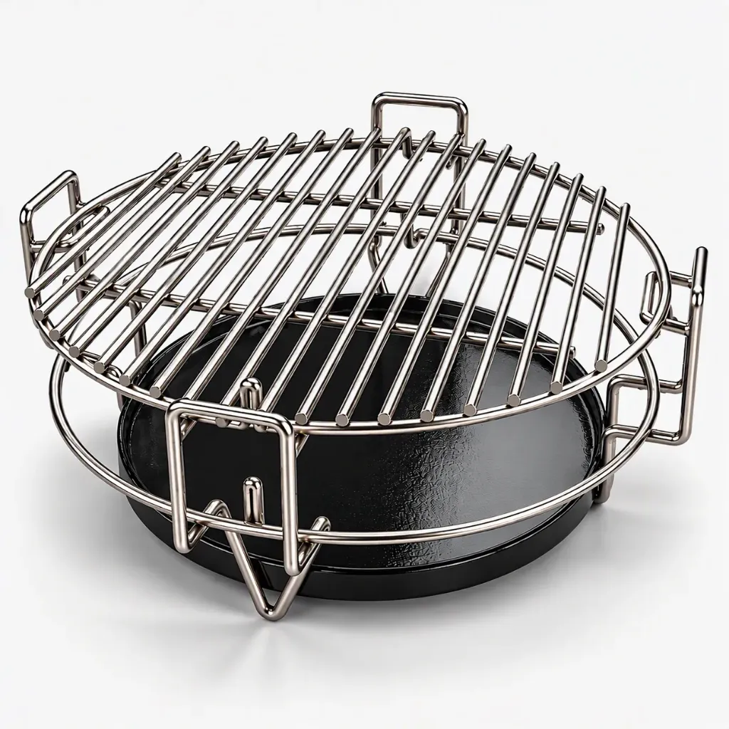 Cottura multilivello e deflettori Split & Mix per kamado