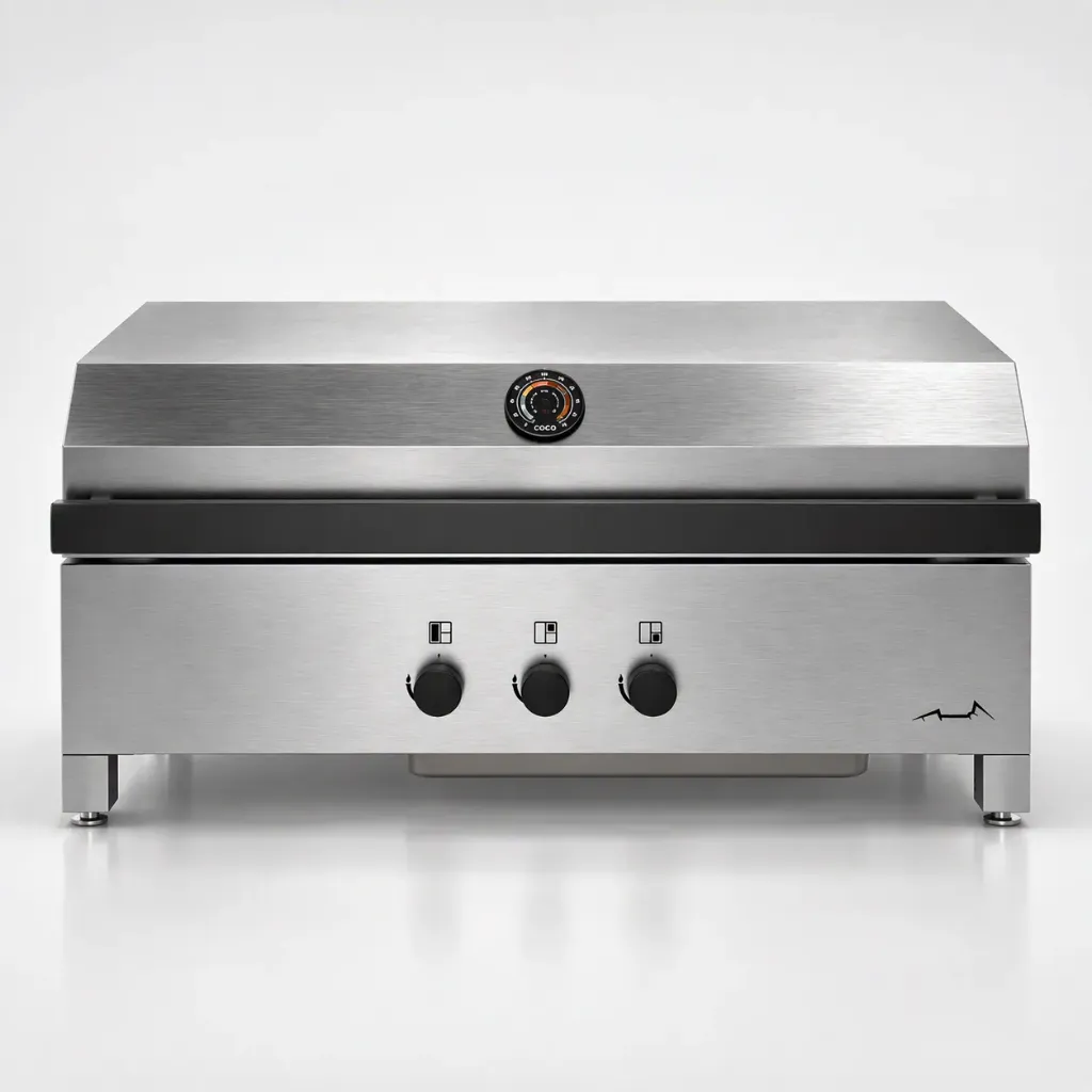 ALTO: BARBECUE A GAS IN ACCIAIO INOX 304