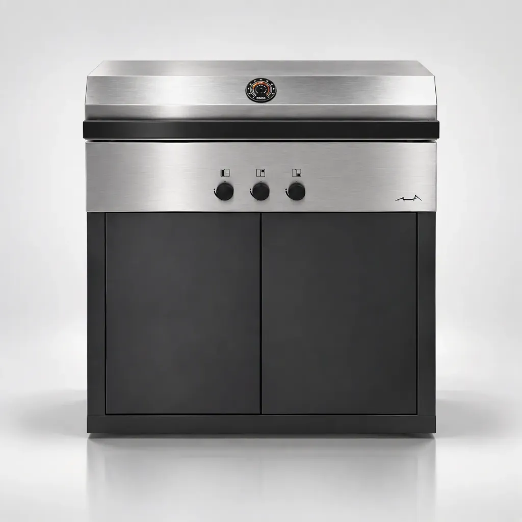 ALTO: BARBECUE A GAS IN ACCIAIO INOX 304