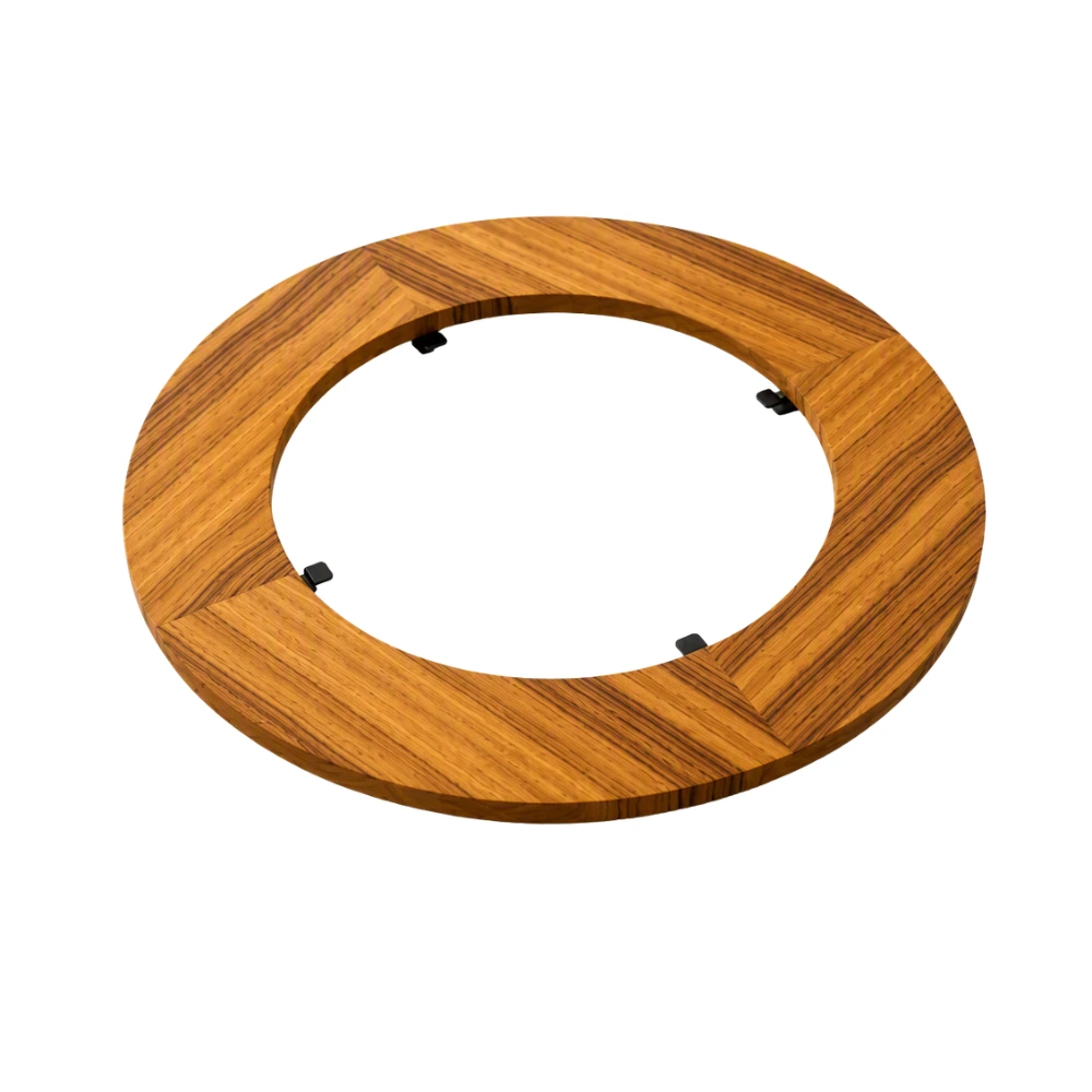 [C-A-TB-B82] Mesa circular para brasero em madeira (Diâmetro. 82)