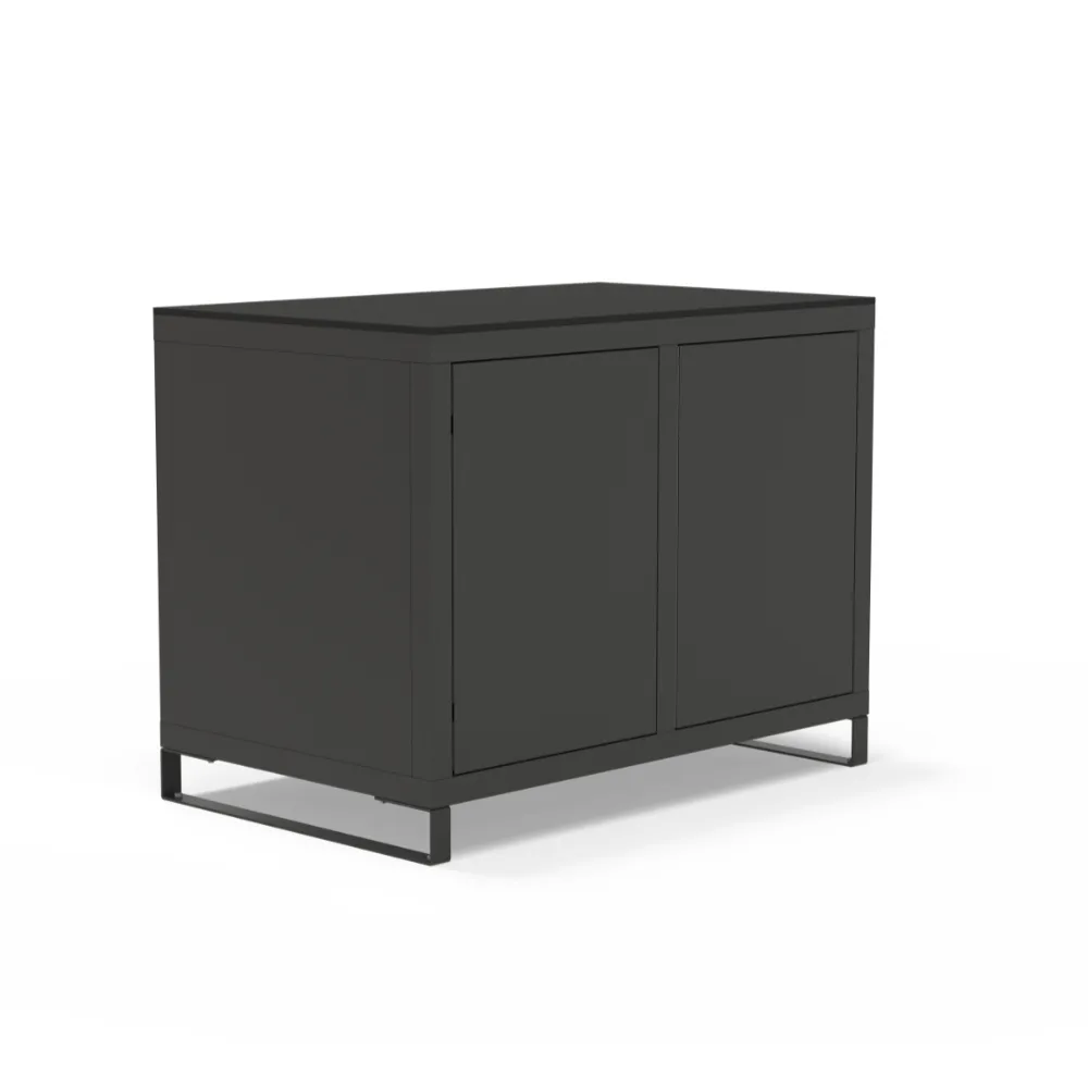 Módulo de cozinha exterior 120 cm em aço inoxidável 304