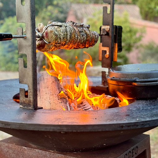 [SKW] Motorized rotisserie spit