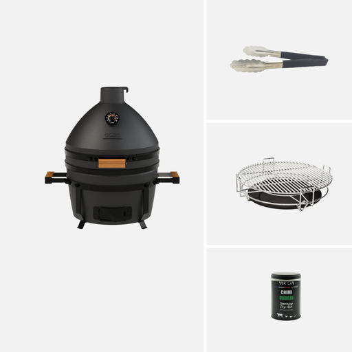 Kamado QUATRO M + Split & Mix